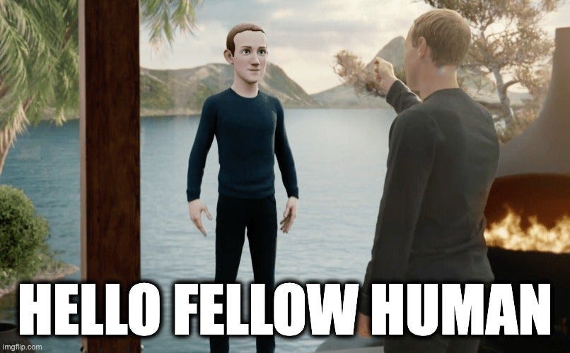 Zuck welcomes you to the Metaverse : r/memes
