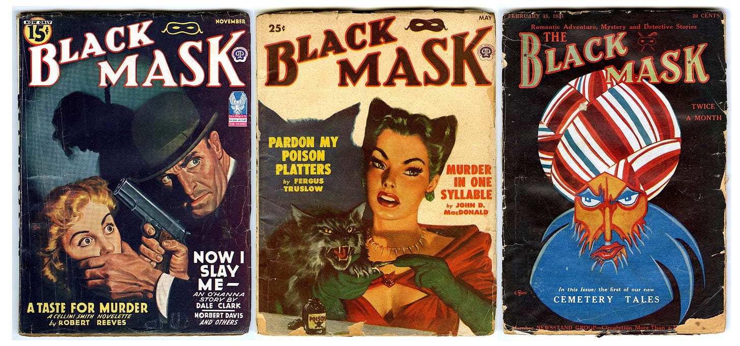 Black Mask: A Magazine of Gripping, Smashing Detective Stories – Test Site  for Jen