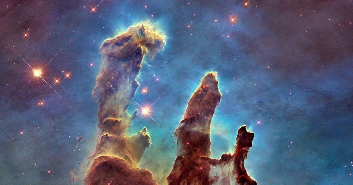 Twenty Years Later: Hubble Telescope Recaptures Pillars of ...