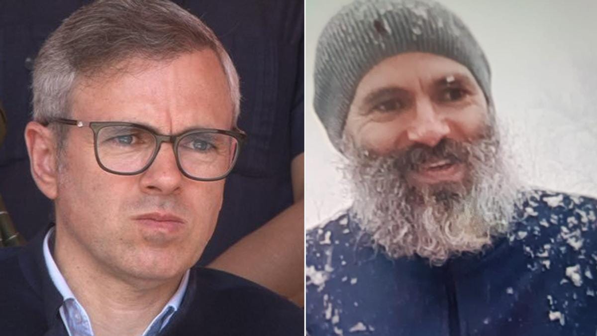 5 month shadow: Bearded photo of Omar Abdullah after 173 days in ...