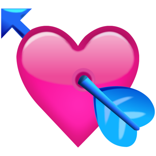 Image result for heart with arrow emoji