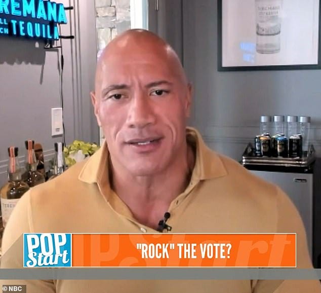 Dwayne 'The Rock' Johnson says he would consider running for President of the United States if he felt he had enough support, in an interview for Sunday Today With Willie Geist