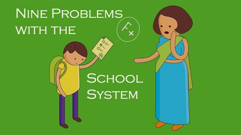 the biggest problems with schooling and the school system