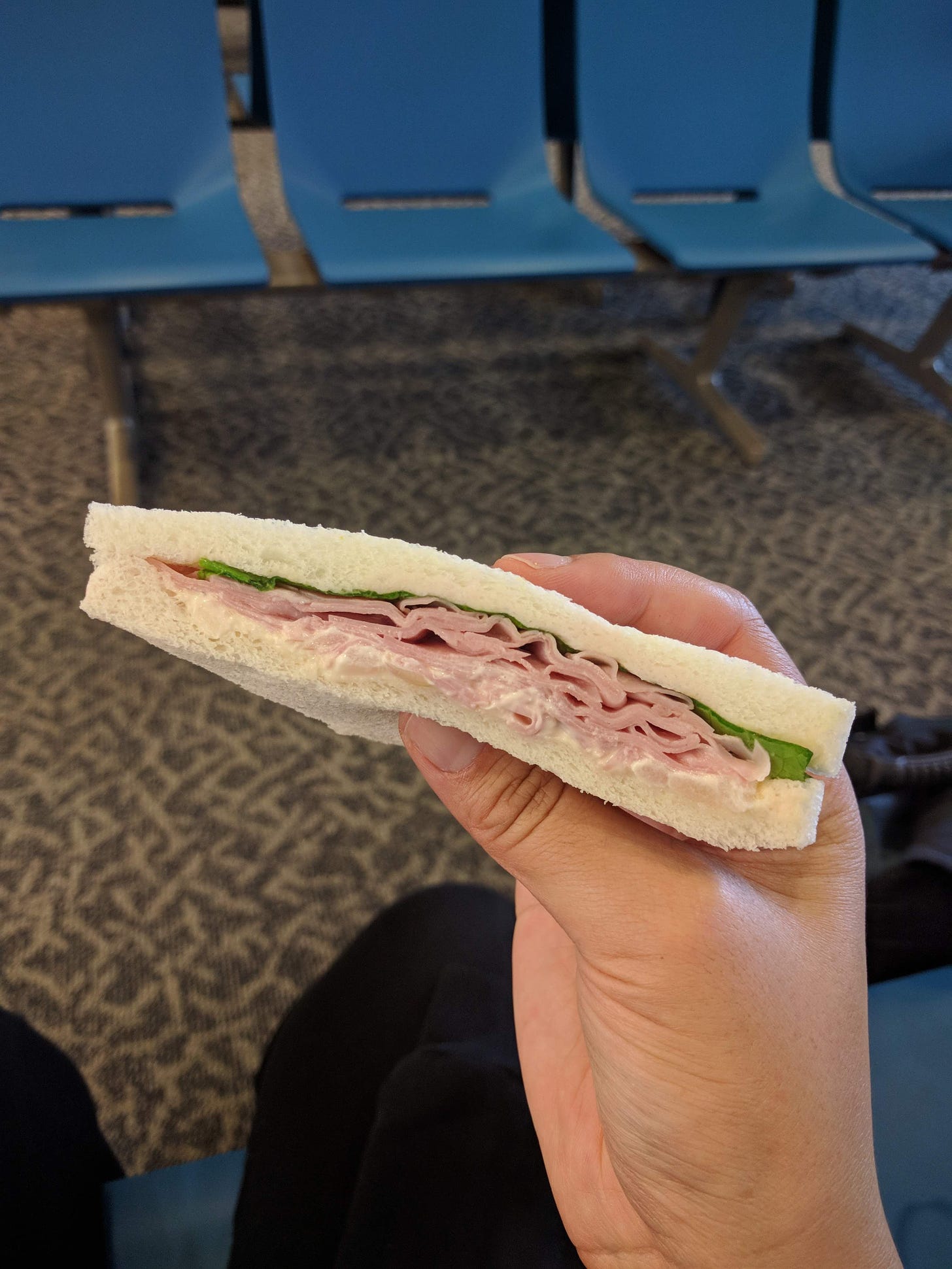 My last sandwich in Japan