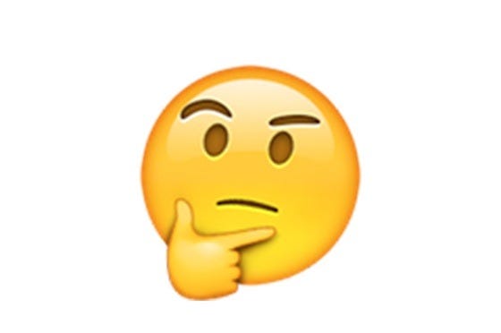 Thinking face emoji Thinking face emoji
