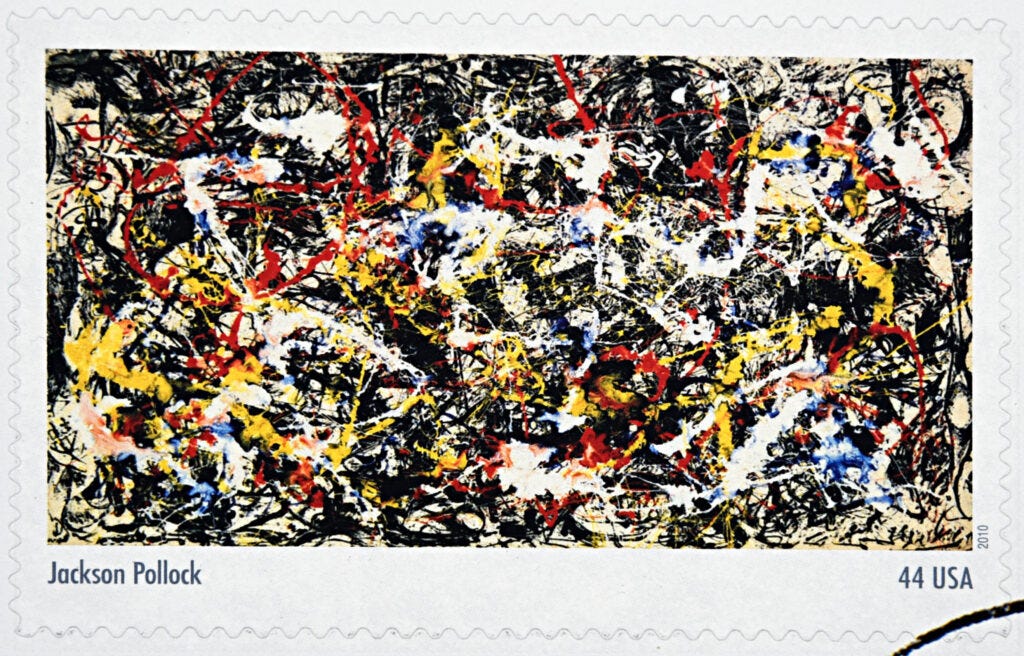 Fractal Artist: Jackson Pollock