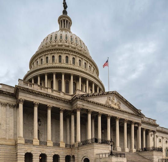 The Capitol Building in Washington DC