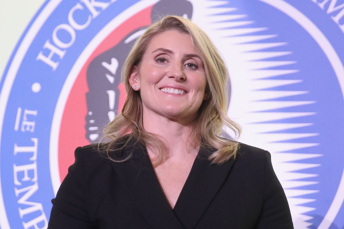 Hayley Wickenheiser inducted into Hockey Hall of Fame - The Ice Garden