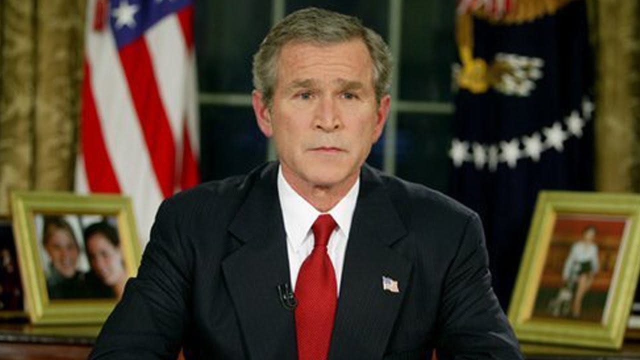 President Bush Announces Start of Iraq War - YouTube