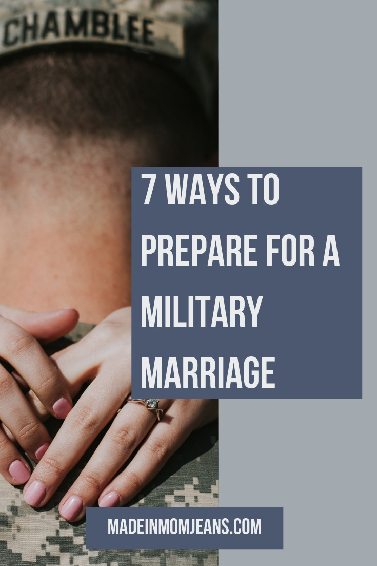 7 Ways to Prepare for a Military Marriage