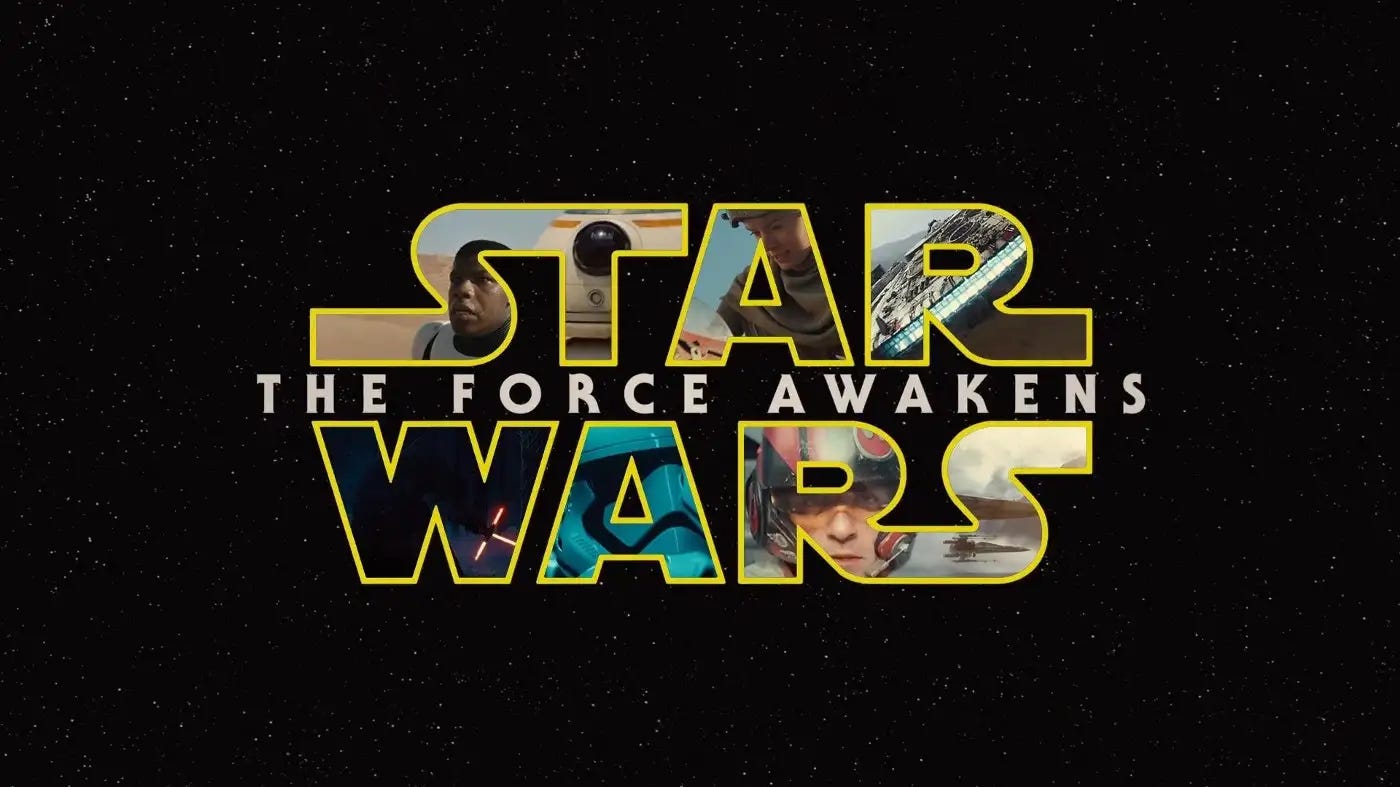 Star Wars The Force Awakens logo