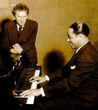 Percy Grainger and Duke Ellington, 1935