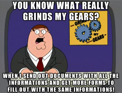 Bureaucracy, get your shit together! It's 2018! - Meme on Imgur