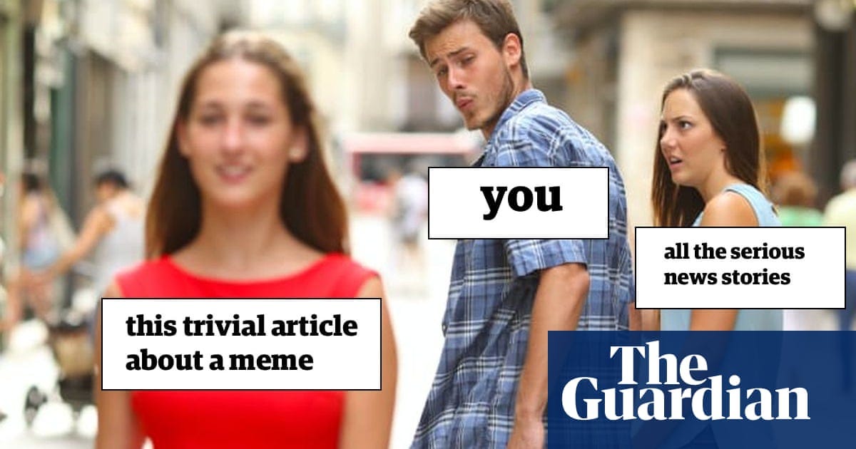 I didn&#39;t know what a meme was, says Distracted Boyfriend photographer |  Social media | The Guardian
