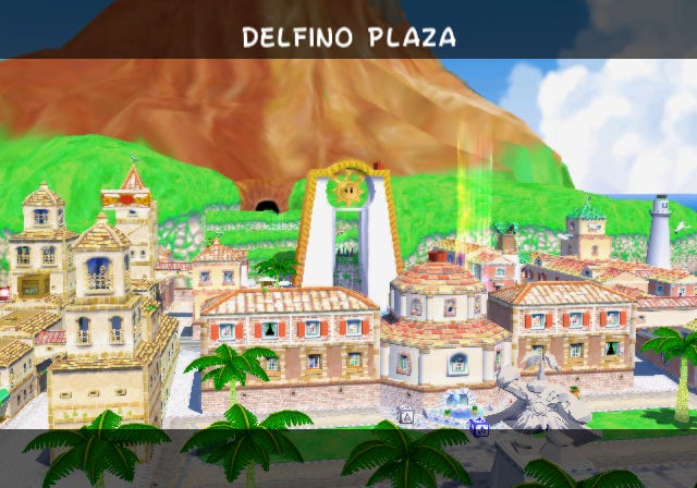 Delfino Plaza - Super Mario Wiki, the Mario encyclopedia