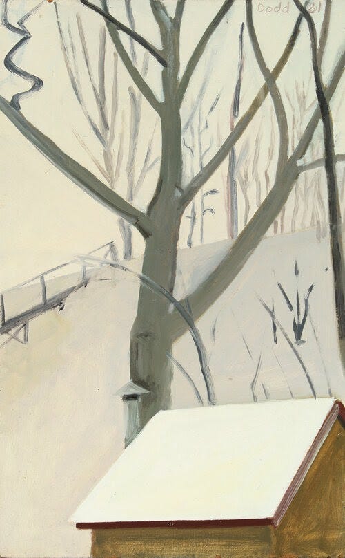 Roof with Snow, Cushing Roof with Snow, Cushing