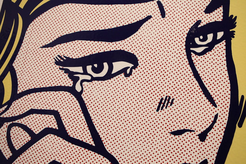 Roy Lichtenstein (American, 1923–1997) Crying Girl, 1964 | Flickr