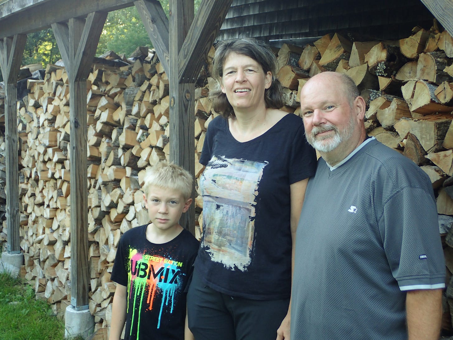 The Webers and firewood