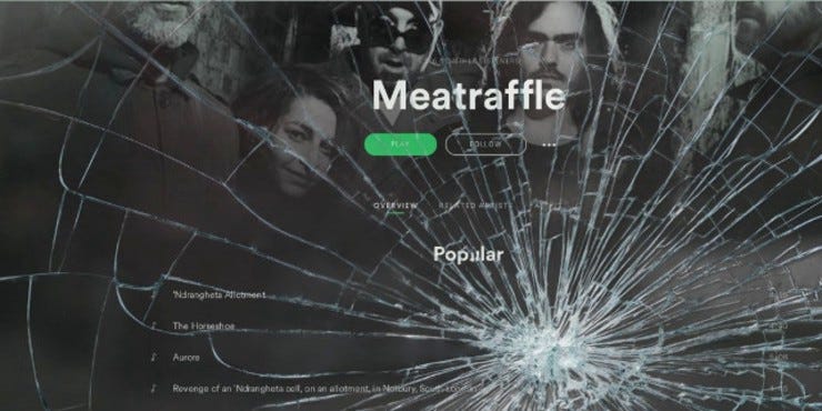 Meatraffle spotify smash