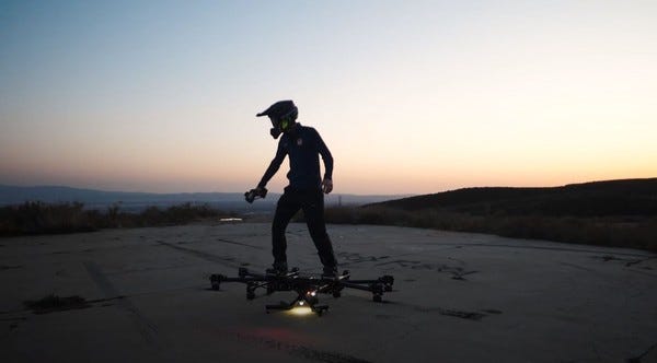 It's a bird, It's a drone, It's a ... hoverboard?