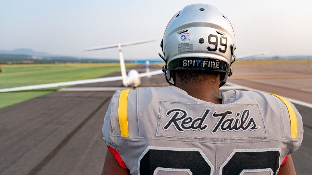 Air Force Academy debuts uniforms honoring Tuskegee Airmen and "Red Tails"