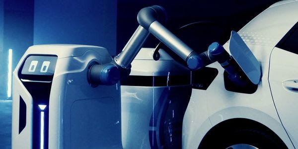 VW Previews Adorable EV-Charging Autonomous Robot