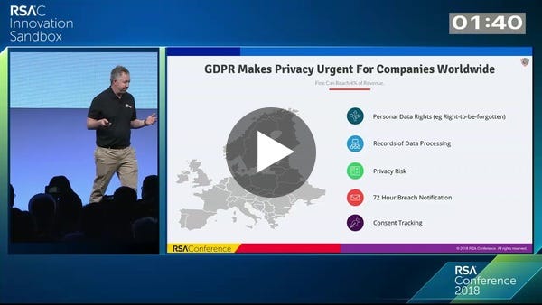 all about PII/GDPR - Innovation Sandbox 2018: BigID (boldstart portfolio co)