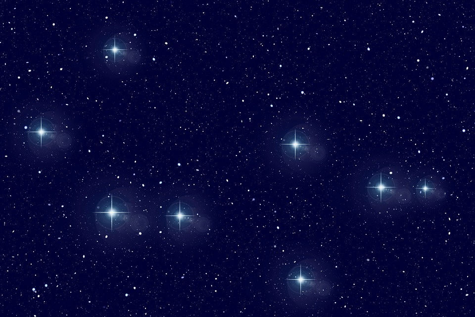 Star, Constellation, Universe, Twin, Sun, Space, Cosmos