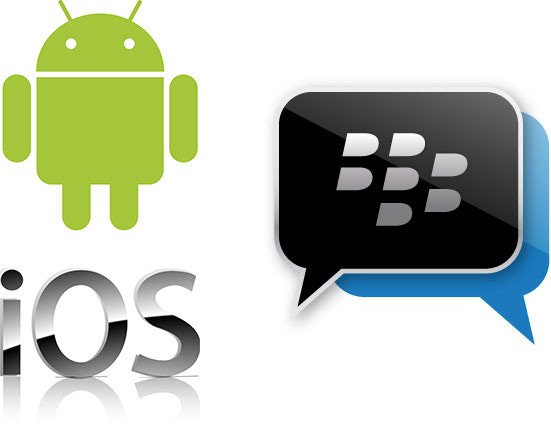 BLackberry messenger Android iOs
