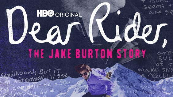 Dear Rider', Documentary About Burton Snowboards Founder, On HBO