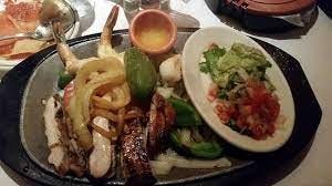 Chicken Fajitas with grilled shrimp. - Picture of Lauriol Plaza, Washington  DC - Tripadvisor