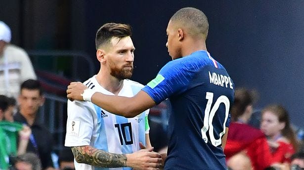 Lionel Messi vs Kylian Mbappe World Cup final has fantastic potential but  obvious risk - Andros Townsend - Mirror Online