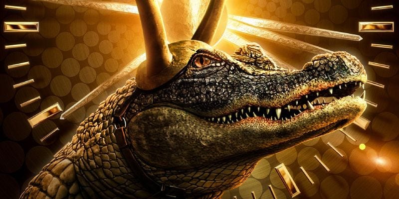 Alligator Loki e le altre Varianti sui nuovi poster della serie