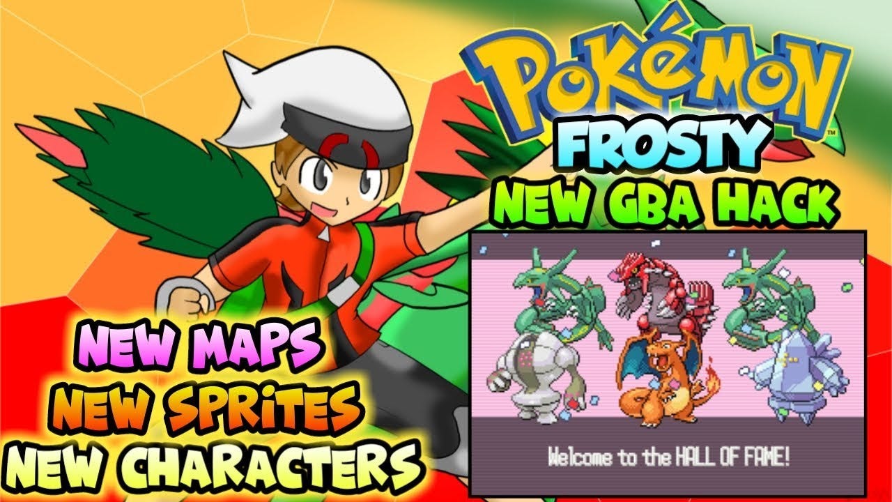 Pokemon Frosty - New Gba Hack With New Characters,New Plots,New ...