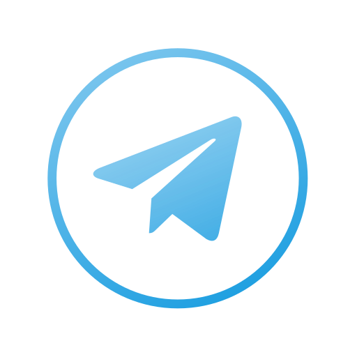Telegram, logo, circle Free Icon of Internet 2020