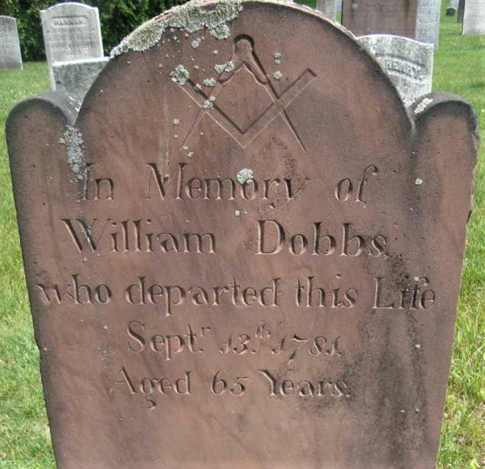Gravestone for William Dobbs