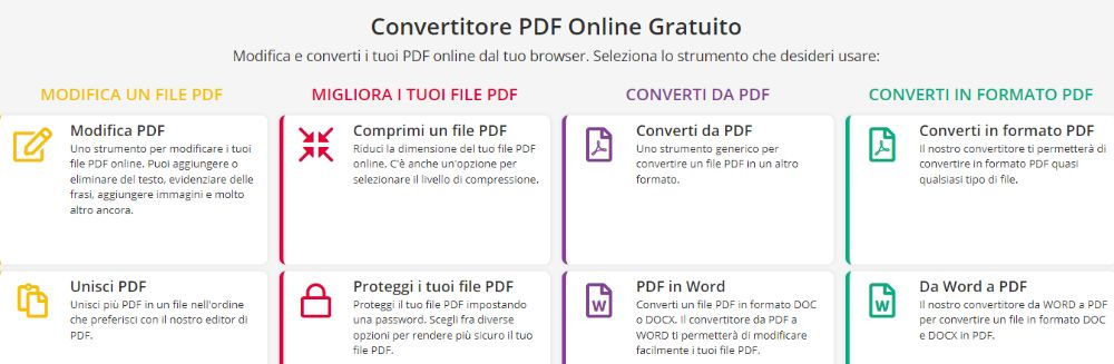 PDF2go e i migliori PDF reader online e offline