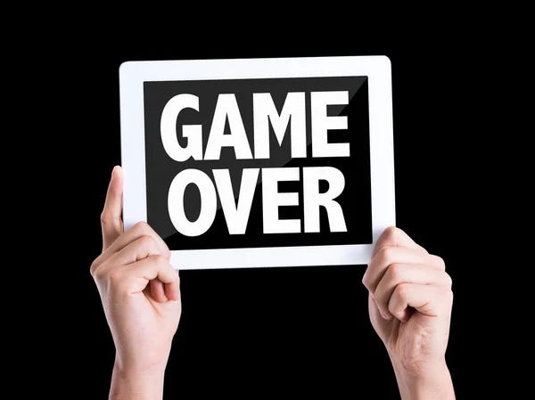 Game over Stock Photos, Royalty Free Game over Images | Depositphotos