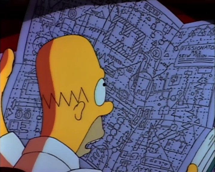 D'oh! Who'd have thought a nuclear reactor would be so complicated?! :  r/TheSimpsons
