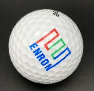 ENRON Logo Golf Ball (1) Pinnacle Gold Distance PreOwned