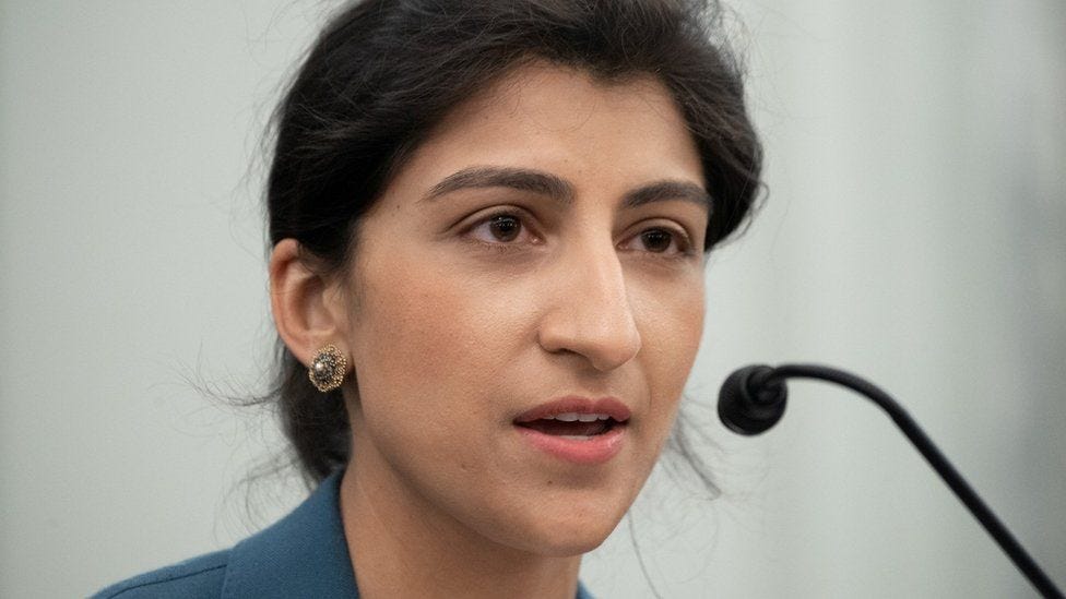 Lina Khan: The 32-year-old taking on Big Tech - BBC News