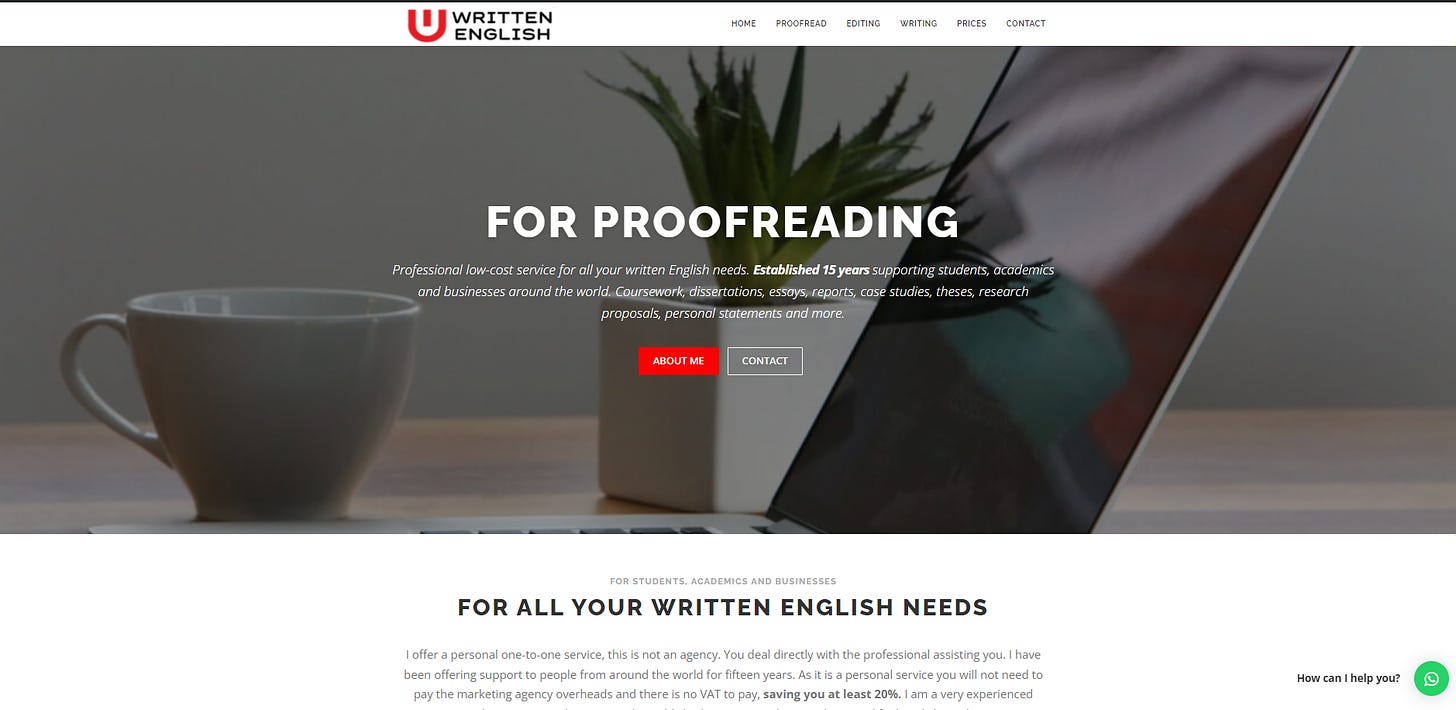 Proofreading by Written English
