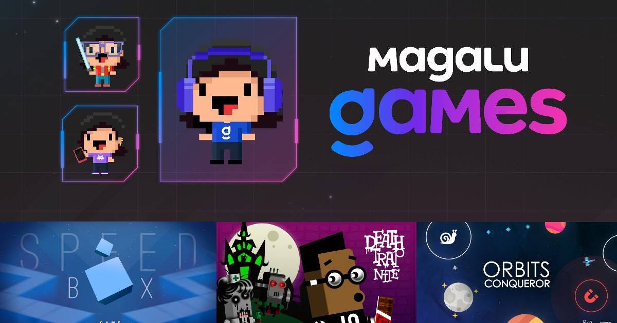 Magalu Games chega ao mercado com três jogos brasileiros