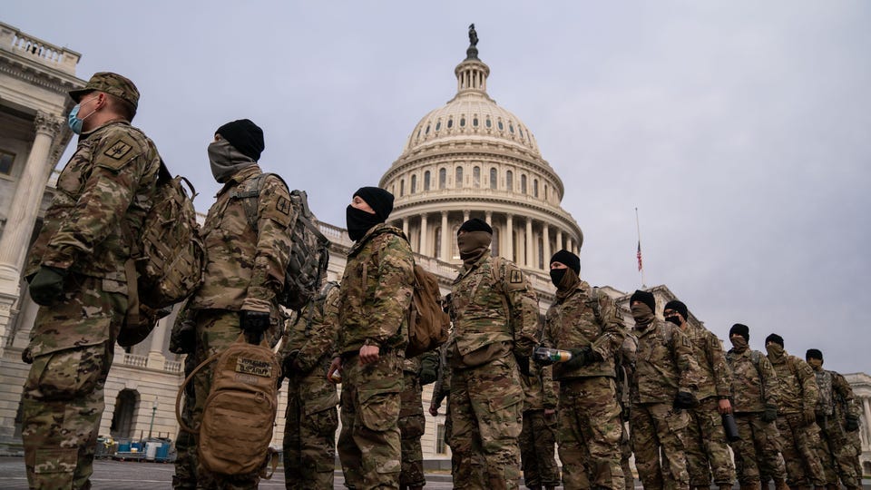 National Guard Authorized To Flood D.C. With 15,000 Troops For Biden  Inauguration