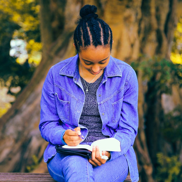 Writing reading book and taking notes about what works and what doesn't.