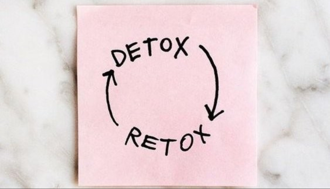 the best part about a wardrobe detox is the retox