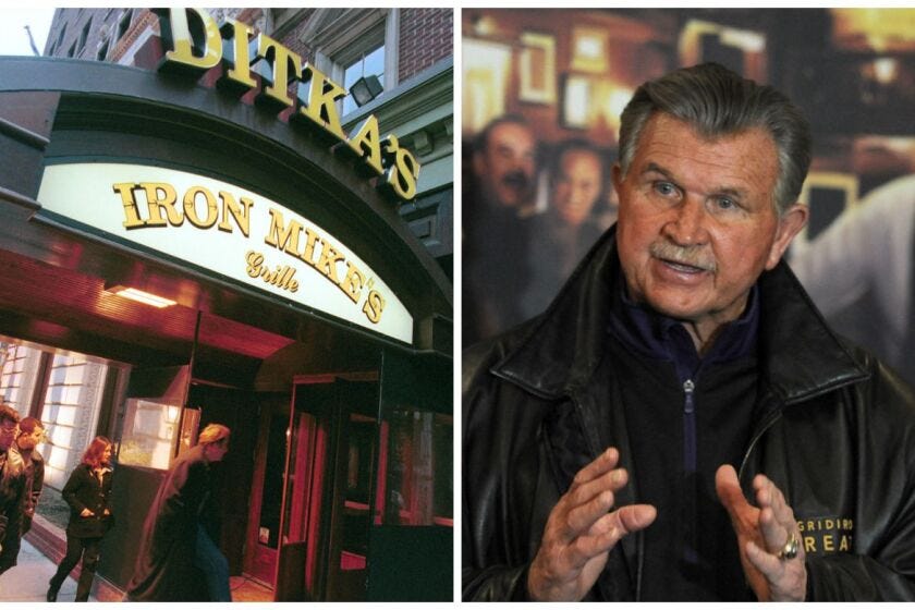 Mike Ditka on his iconic Ditka's eatery closing: 'It's over and it was  good' - Chicago Sun-Times
