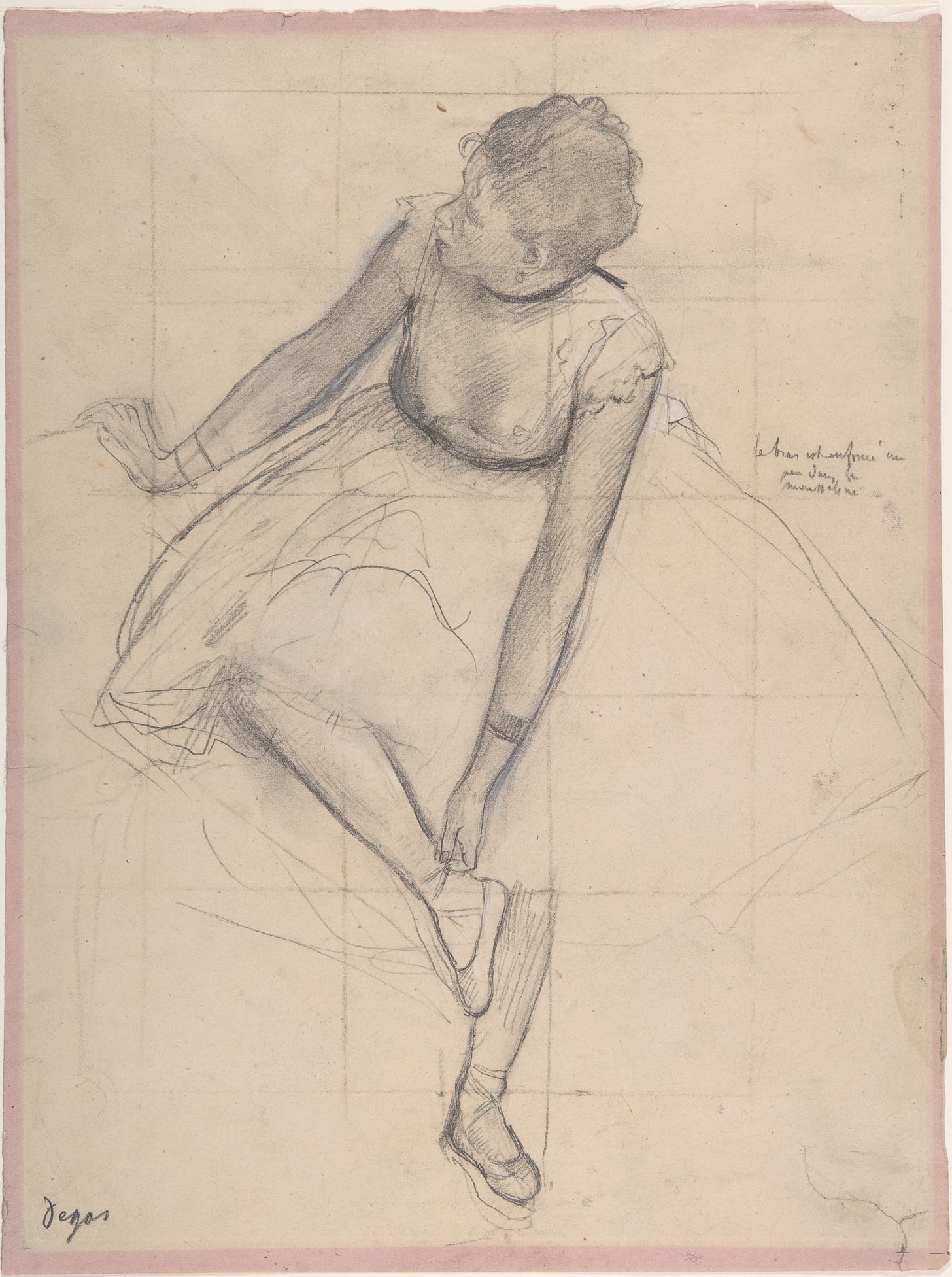 Master Drawing by Degas