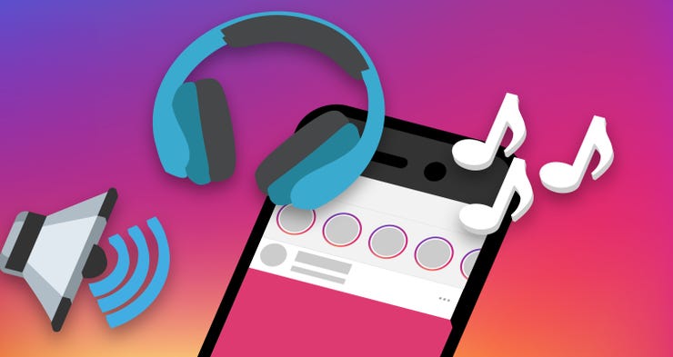 Instagram music stickers