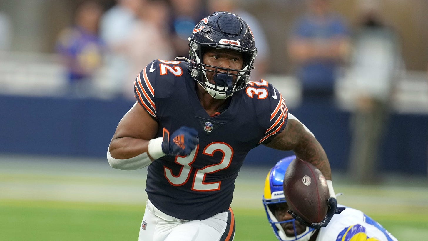 Bears&#39; David Montgomery says knee is &#39;getting better everyday&#39; | RSN